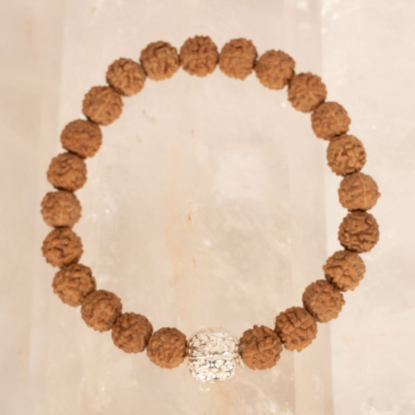 Rudraksha bracelet deals with om