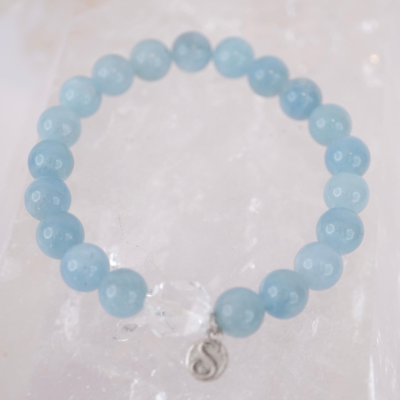 DRAUPADI Alignment | Aquamarine, Herkimer