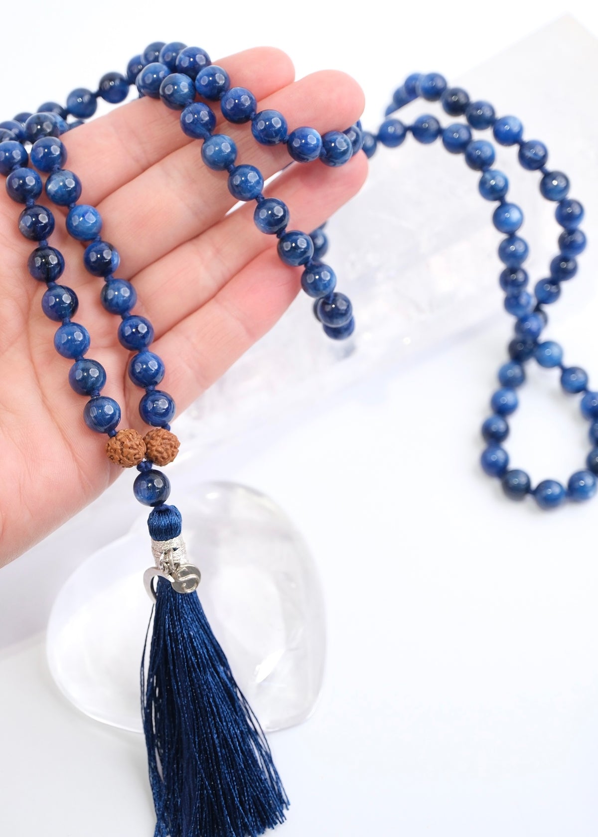 SIDDHI Superpower Awakening Mala | Vivid Kyanite