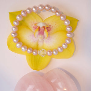Gift of Divine Grace | Pink Akoya Pearl Bracelet