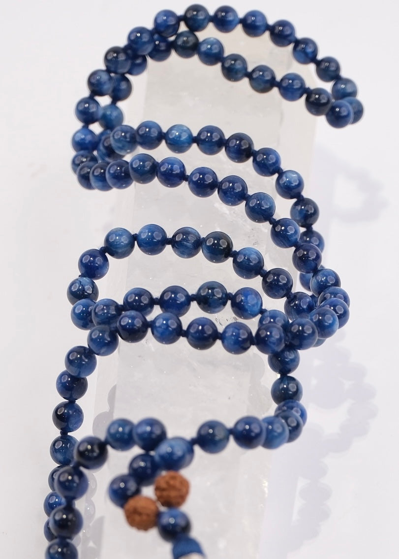 SIDDHI Superpower Awakening Mala | Vivid Kyanite