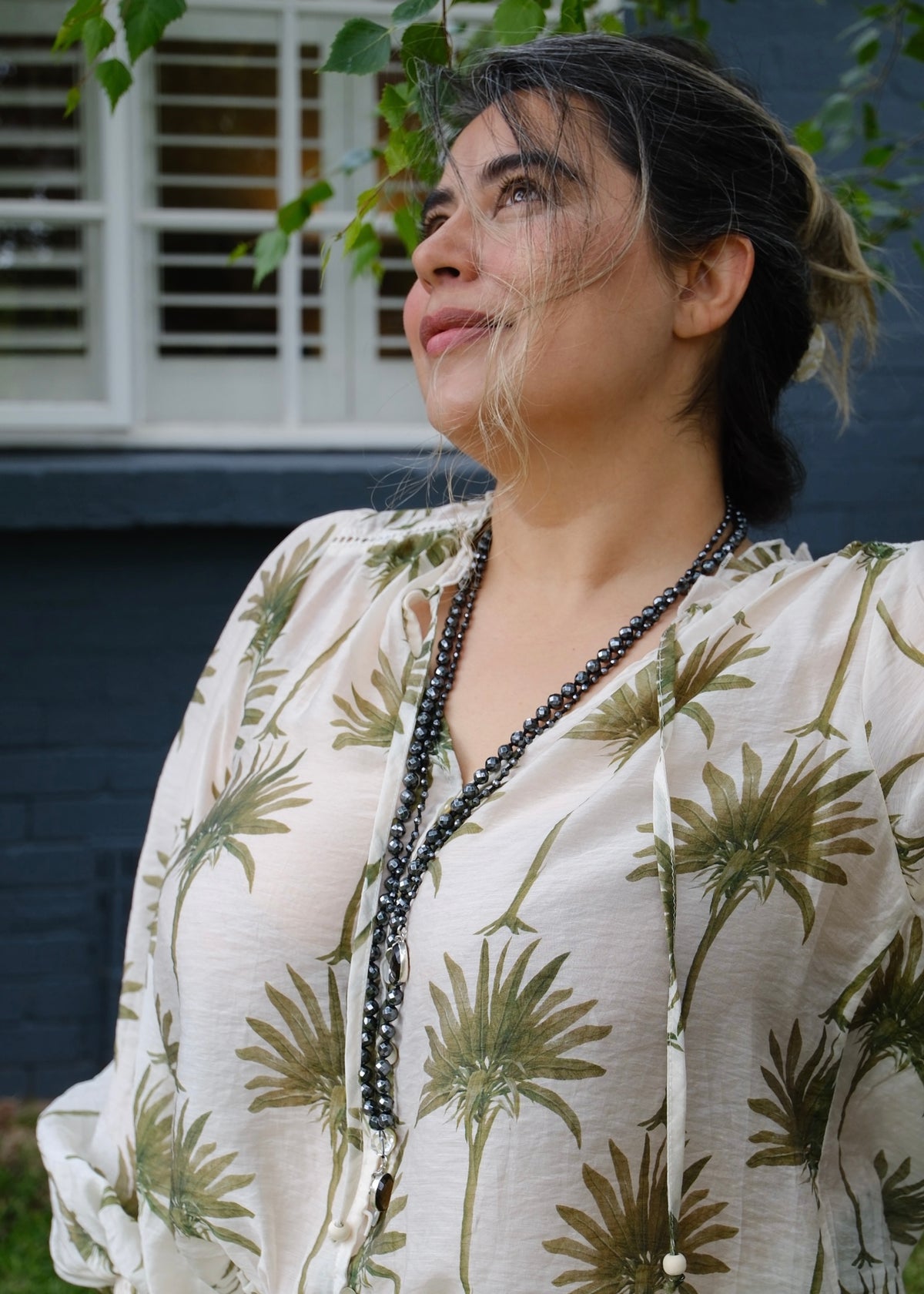 BHISHMA JI Great Knowledge Mala | Hematite & Smoky Quartz