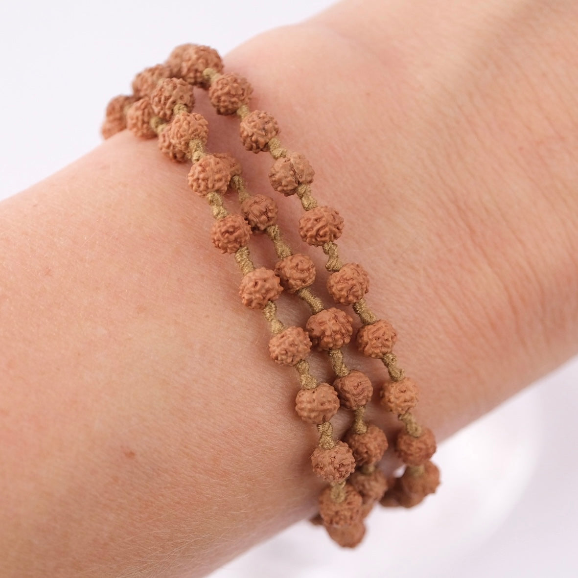 SHIVANI Rudraksha wrap bracelet