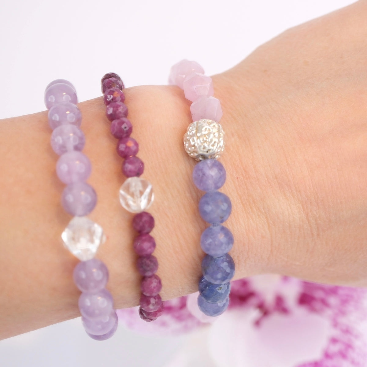 Divine Union Alchemy | Tanzanite, Lavender Amethyst & Herkimer