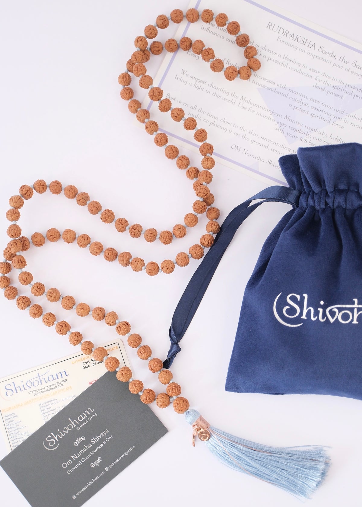 NEELKATH MAHADEV Japa Mala 9mm | Traditional, Authentic Rudraksha
