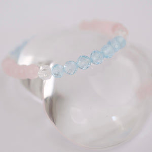 TRUE LOVE | Rose Quartz, Topaz
