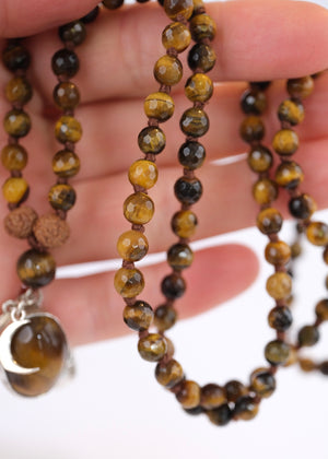 DHARA Flow Mala | Tigers Eye