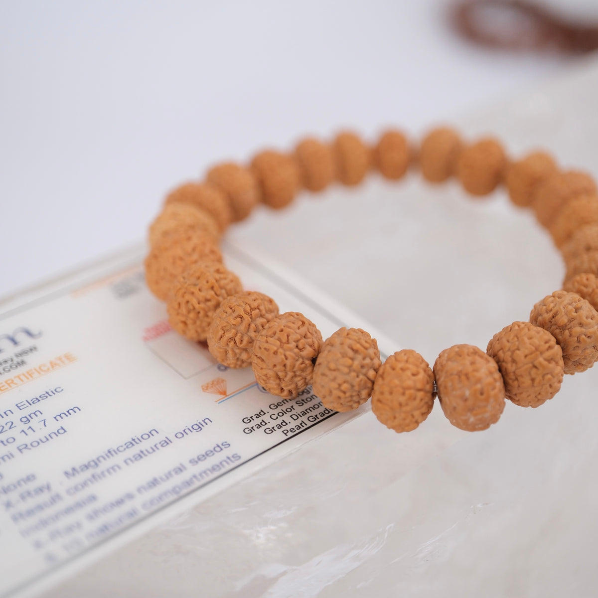 TEMPLE Collection: all Goodness & Luck VISHNU | Finest Indonesian 10 Mukhi bracelet