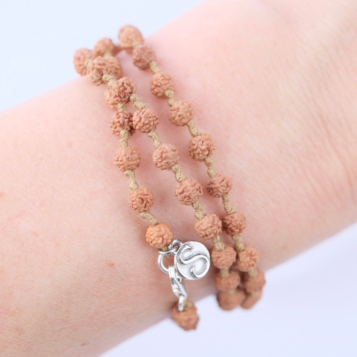 SHIVANI Rudraksha wrap bracelet