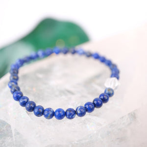 MOKSHA Expand & Empower | Lapis Lazuli, Herkimer bracelet