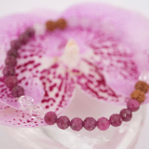 Ethereal Nobility | Ruby, Amethyst Herkimer Quartz