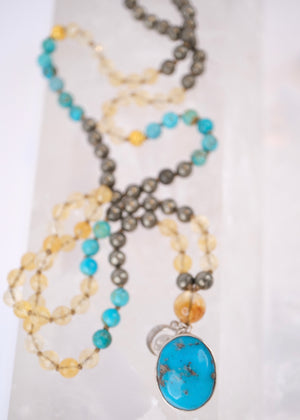 Blessing the Soulpreneur | Persian Turquoise, Citrine, Pyrite