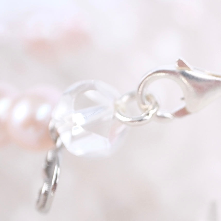 GRACE | Natural Pink Akoya Pearl Bracelet