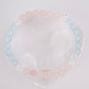 TRUE LOVE | Rose Quartz, Topaz