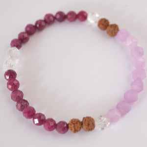 Ethereal Nobility | Ruby, Amethyst Herkimer Quartz