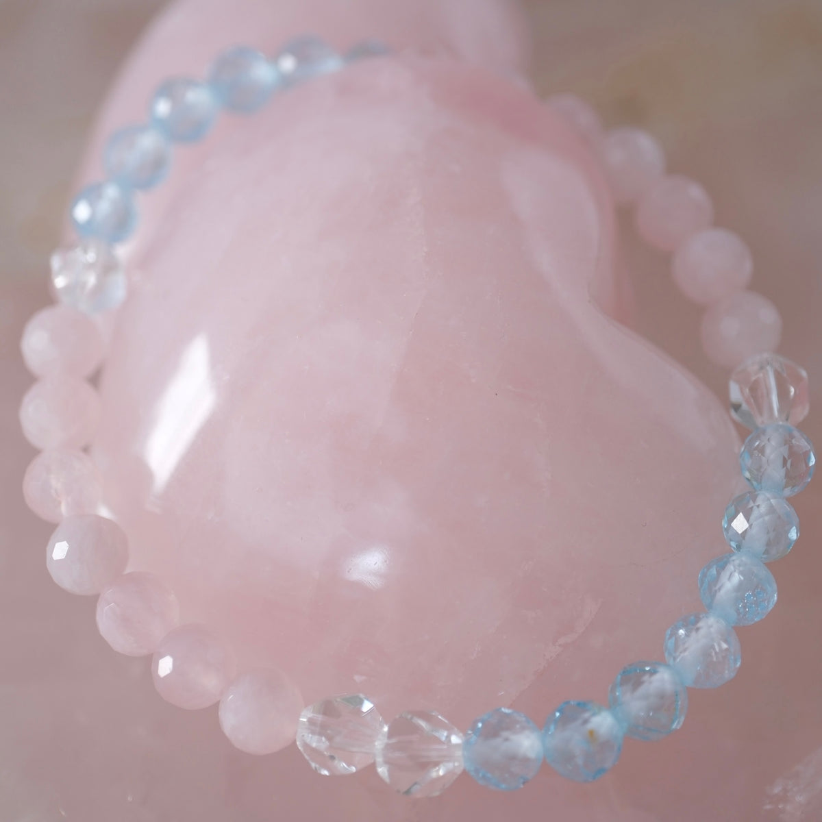 TRUE LOVE | Rose Quartz, Topaz