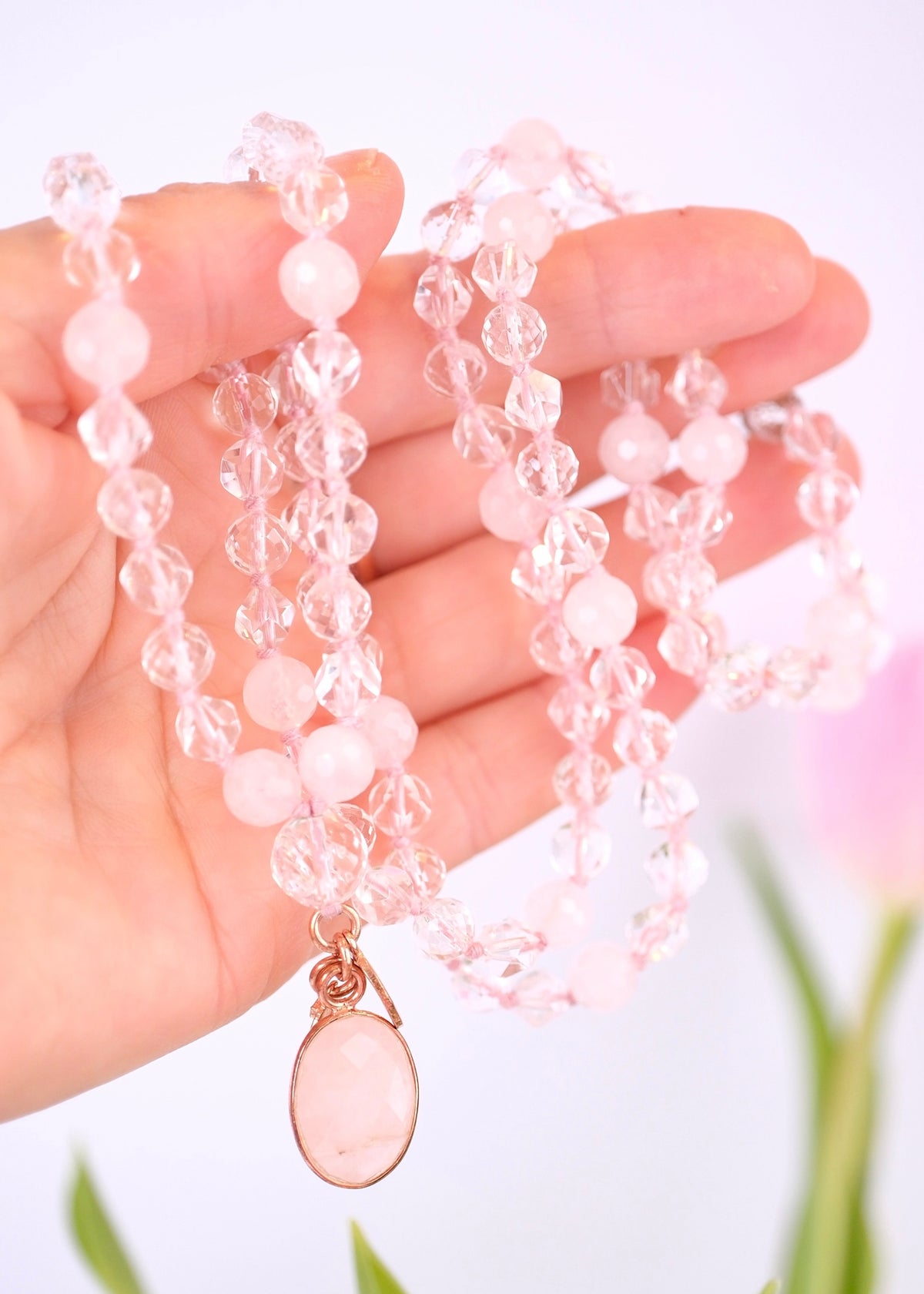 AHAM PREMA Pure Love in heart &amp; soul | Rose Quartz, Herkimer Diamonds, Himalayan Quartz