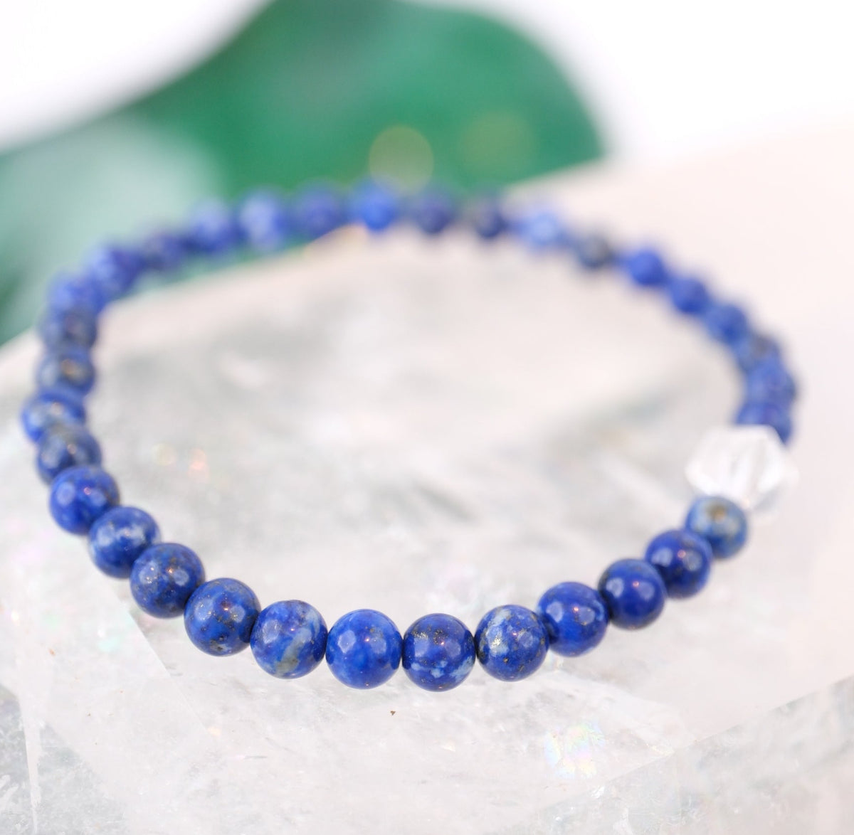 MOKSHA Expand & Empower | Lapis Lazuli, Herkimer bracelet