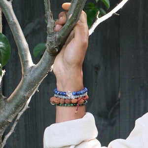 SIDDHA Bracelet | 1-14 Mukhi, Ganesh & Gauri Shankar, Indonesian premium Rudraksha