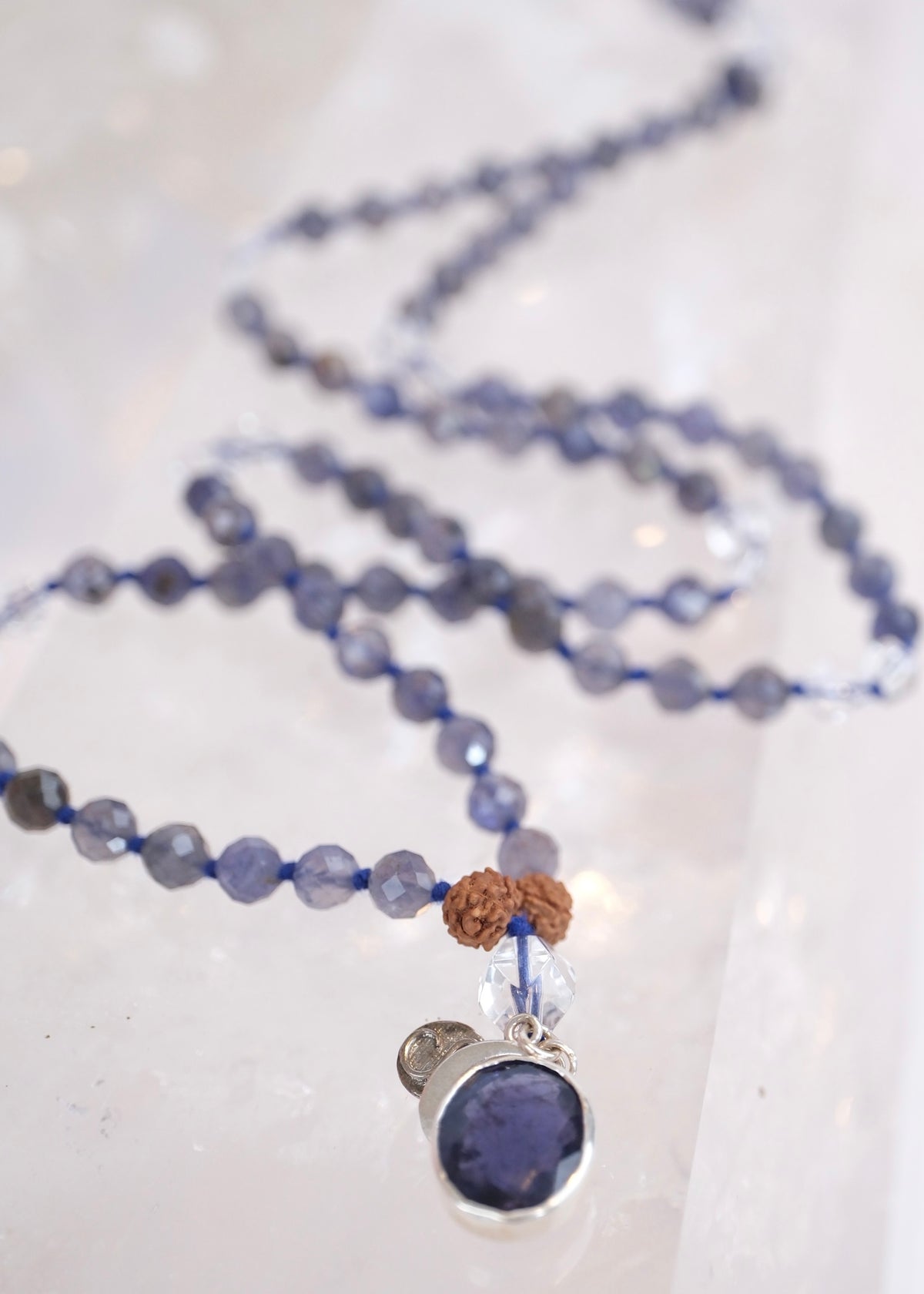SHAMAN'S Iolite Mala | New Iteration with Iolite pendant