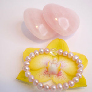 Gift of Divine Grace | Pink Akoya Pearl Bracelet