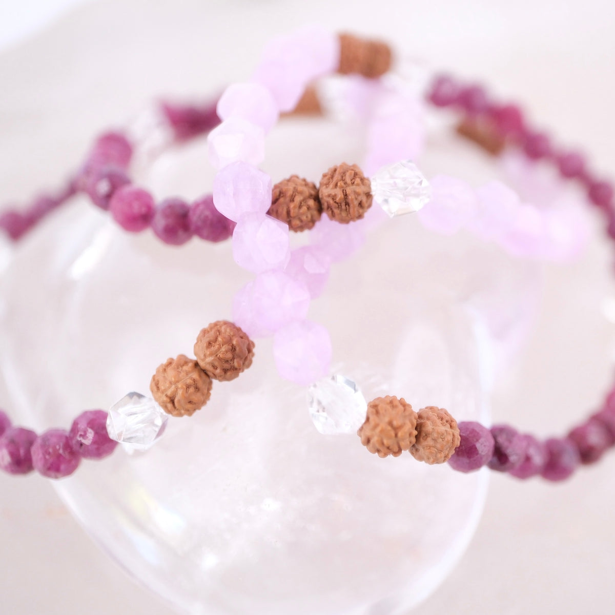 Ethereal Nobility | Ruby, Amethyst Herkimer Quartz