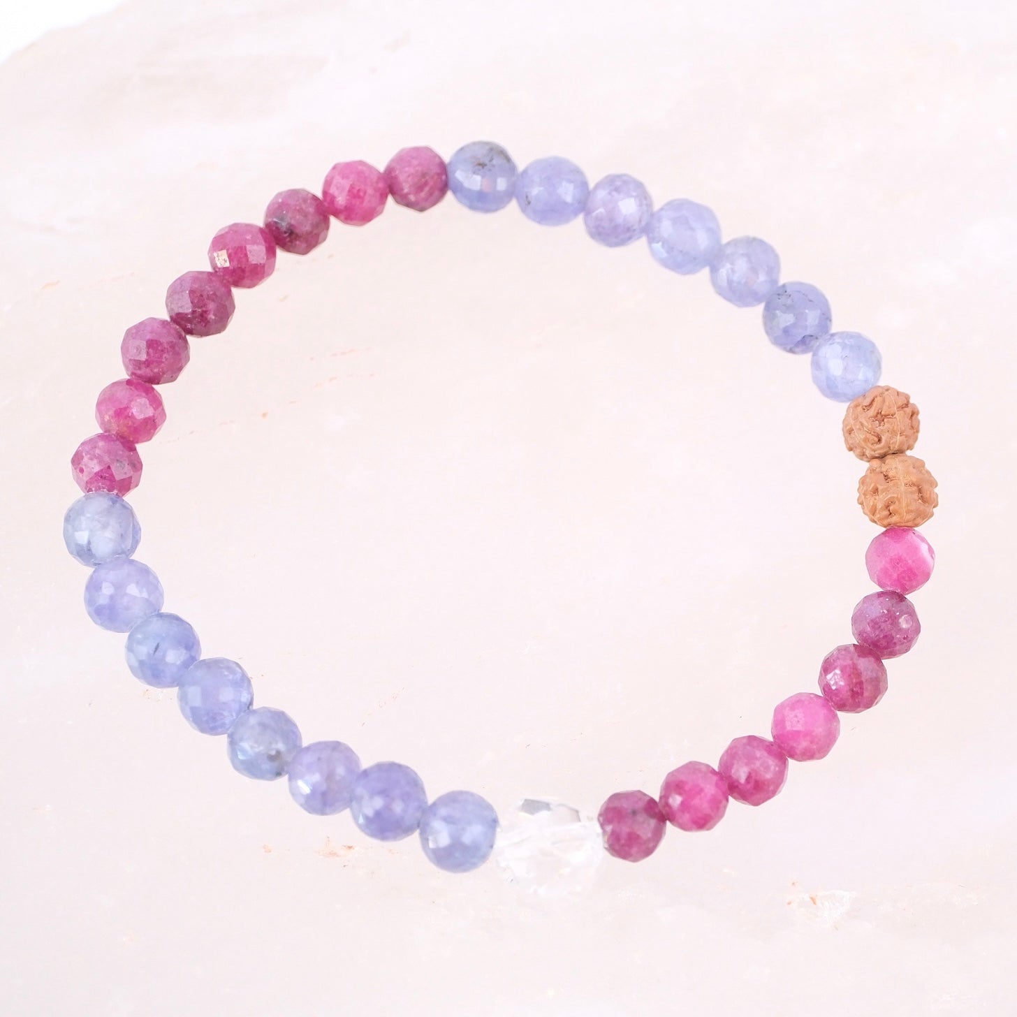 PRIESTESS Bracelet  | Tanzanite, Ruby
