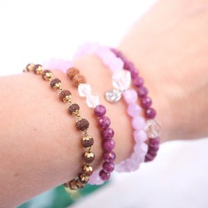 Ethereal Nobility | Ruby, Amethyst Herkimer Quartz