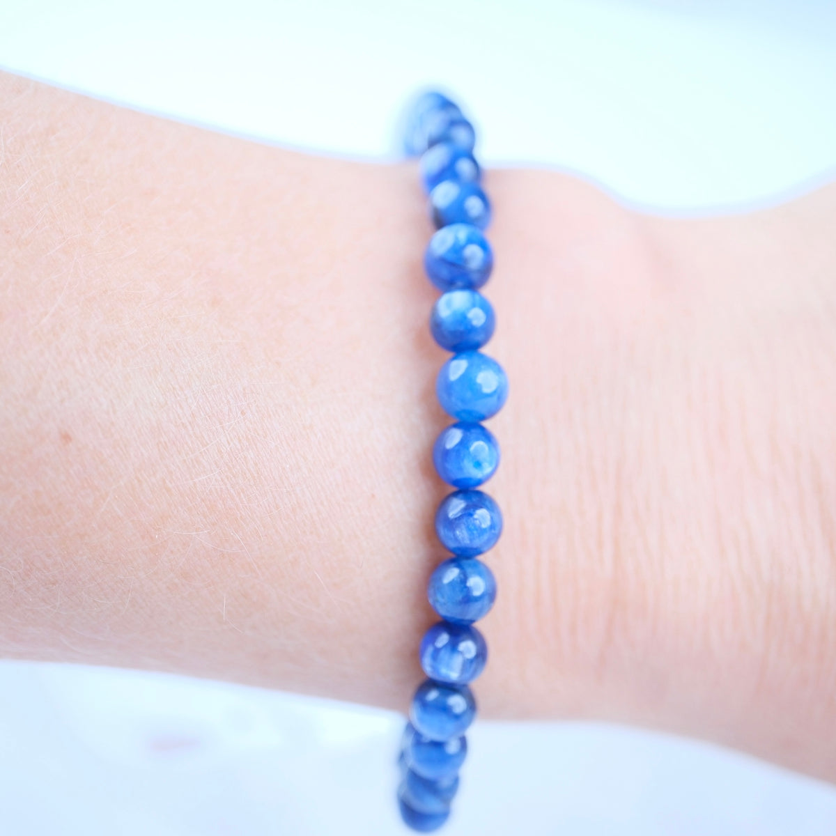 RUDRA Awakened | Mens Vivid Blue Kyanite Bracelet