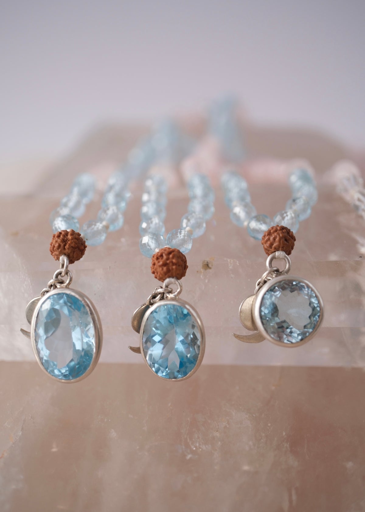 TRUE LOVE Mala | Topaz, Rose Quartz