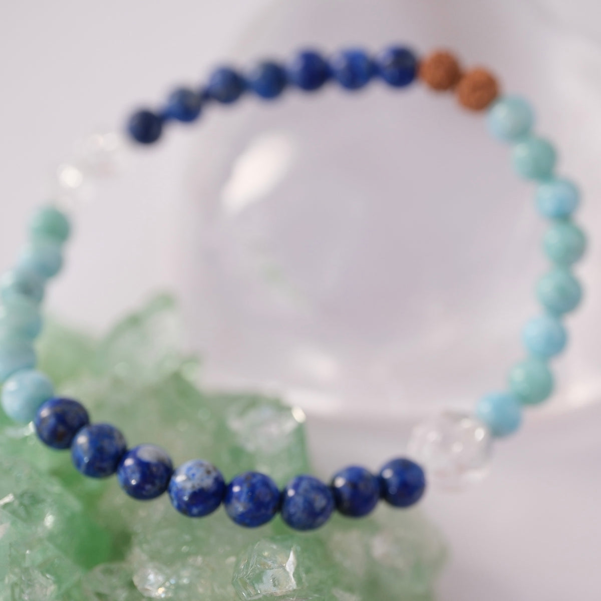 SAMUDRA Ocean | Larimar, Lapis Women&#39;s Bracelet