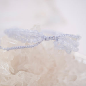 NANDINI Bracelet | faceted Aquamarine stack