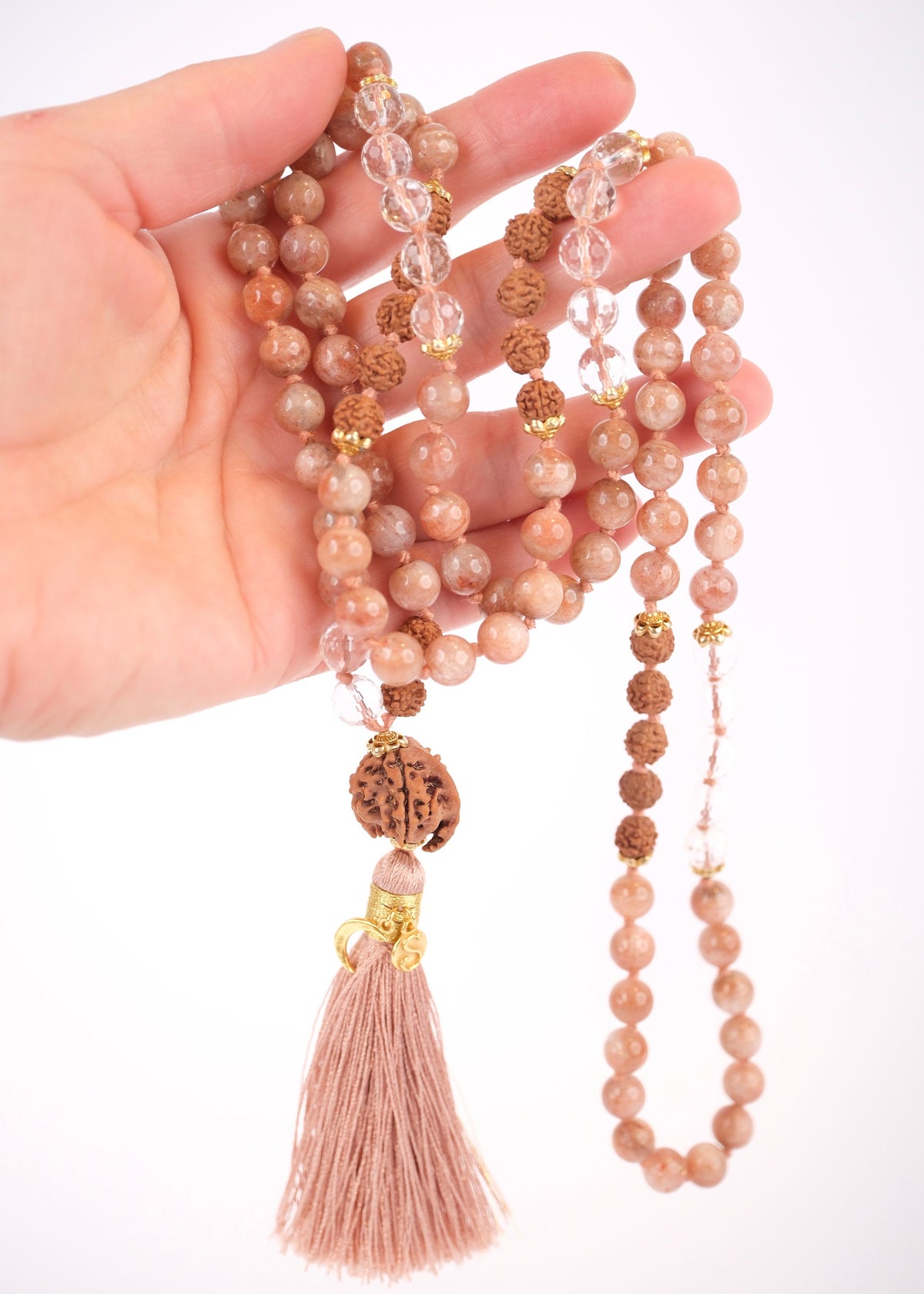 GANESH Sunstone Mala | Blessing ones Path &amp; Removing Obstacles