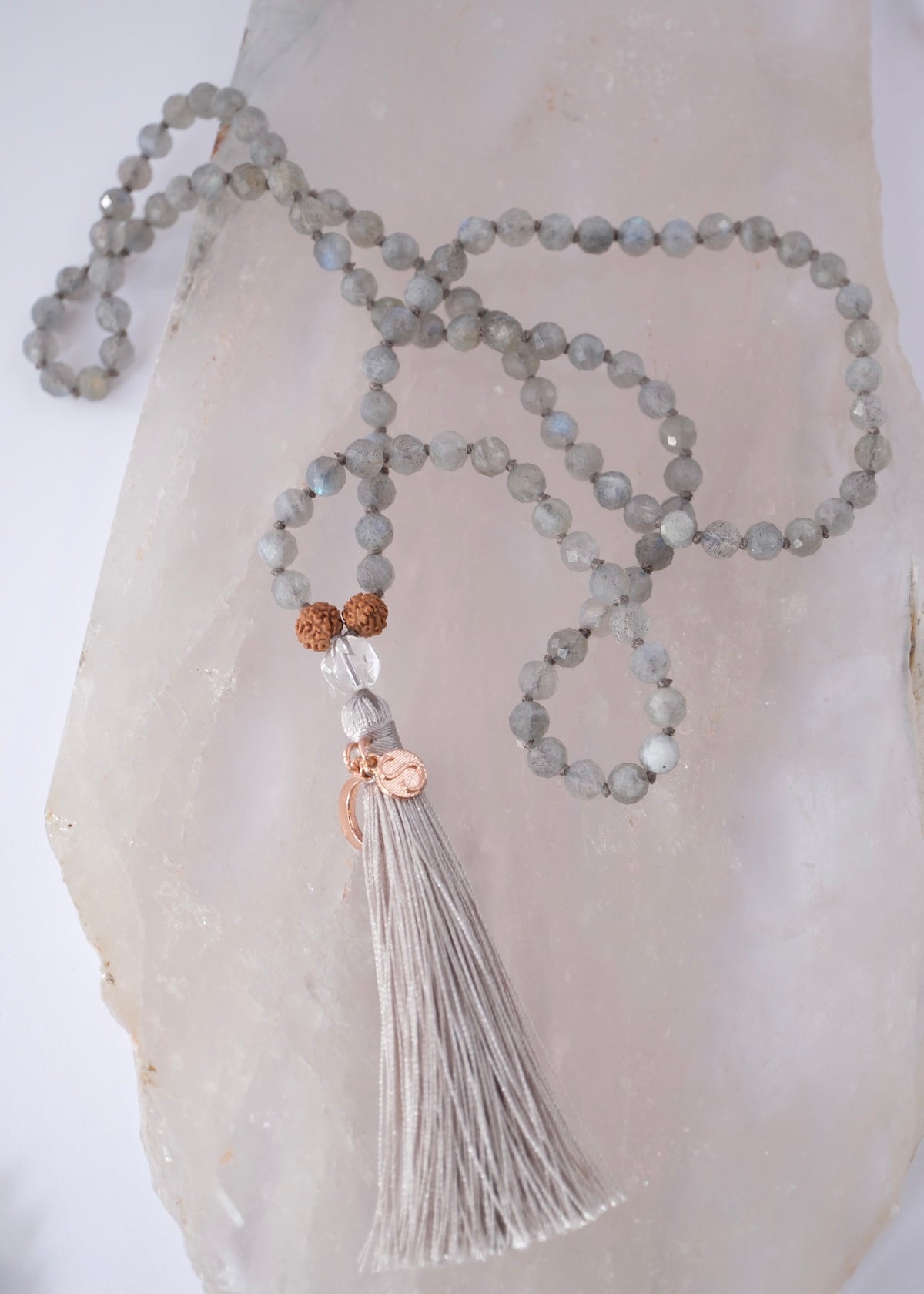 Starseeds Mala | Labradorite, Herkimer