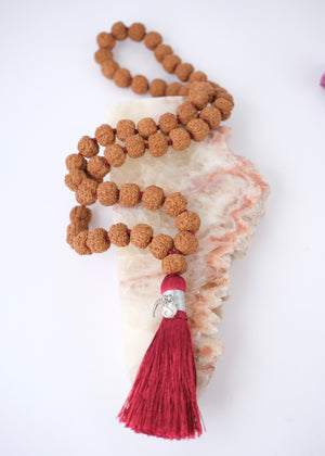 MAHA Pathri Chikna Rare Kantha Rudraksha Mala | 54 + Guru, 12.5mm of the finest Rudraksha