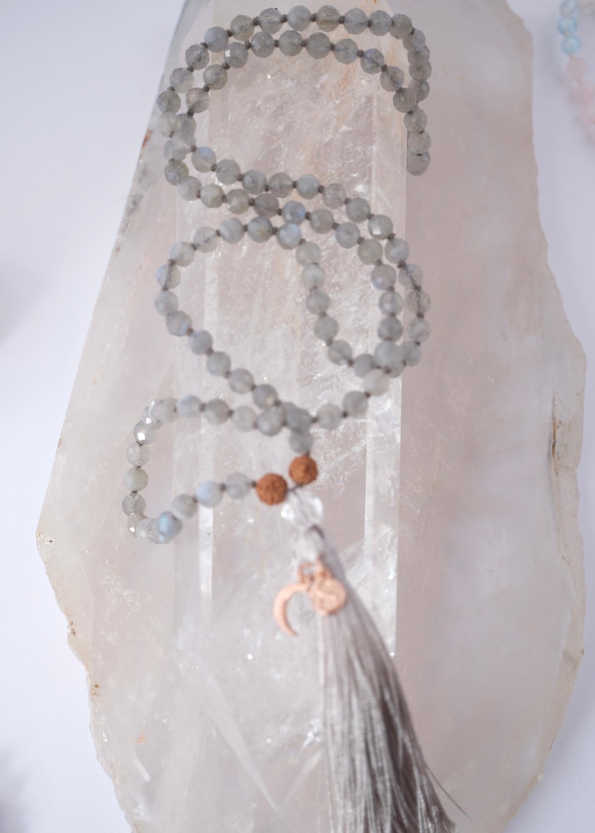 Starseeds Mala | Labradorite, Herkimer