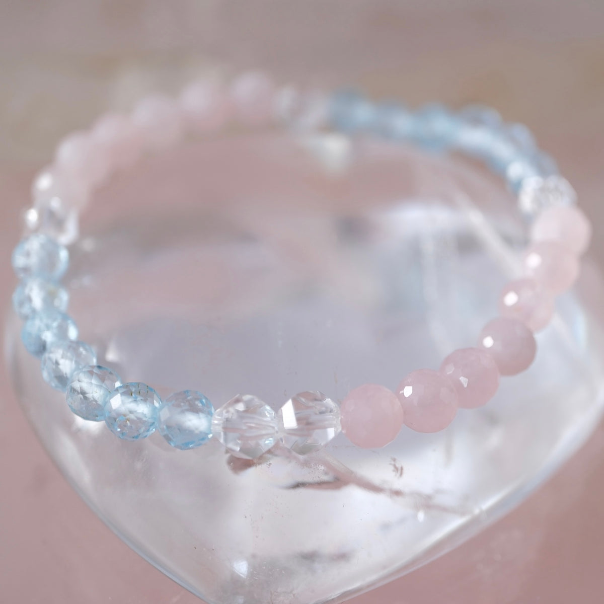 TRUE LOVE | Rose Quartz, Topaz