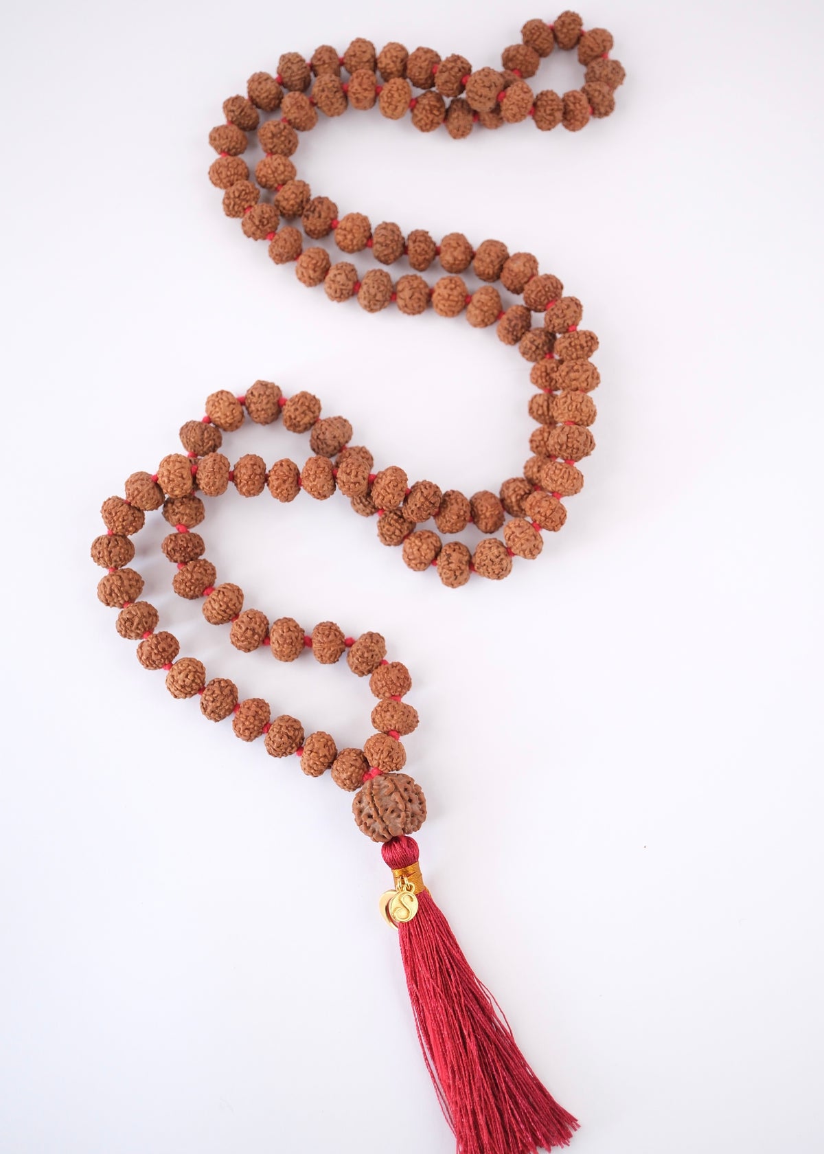 Abundance Temple LAKSHMI Mala | all 7 Mukhi Rudraksha from Indonesia &amp; Nepal