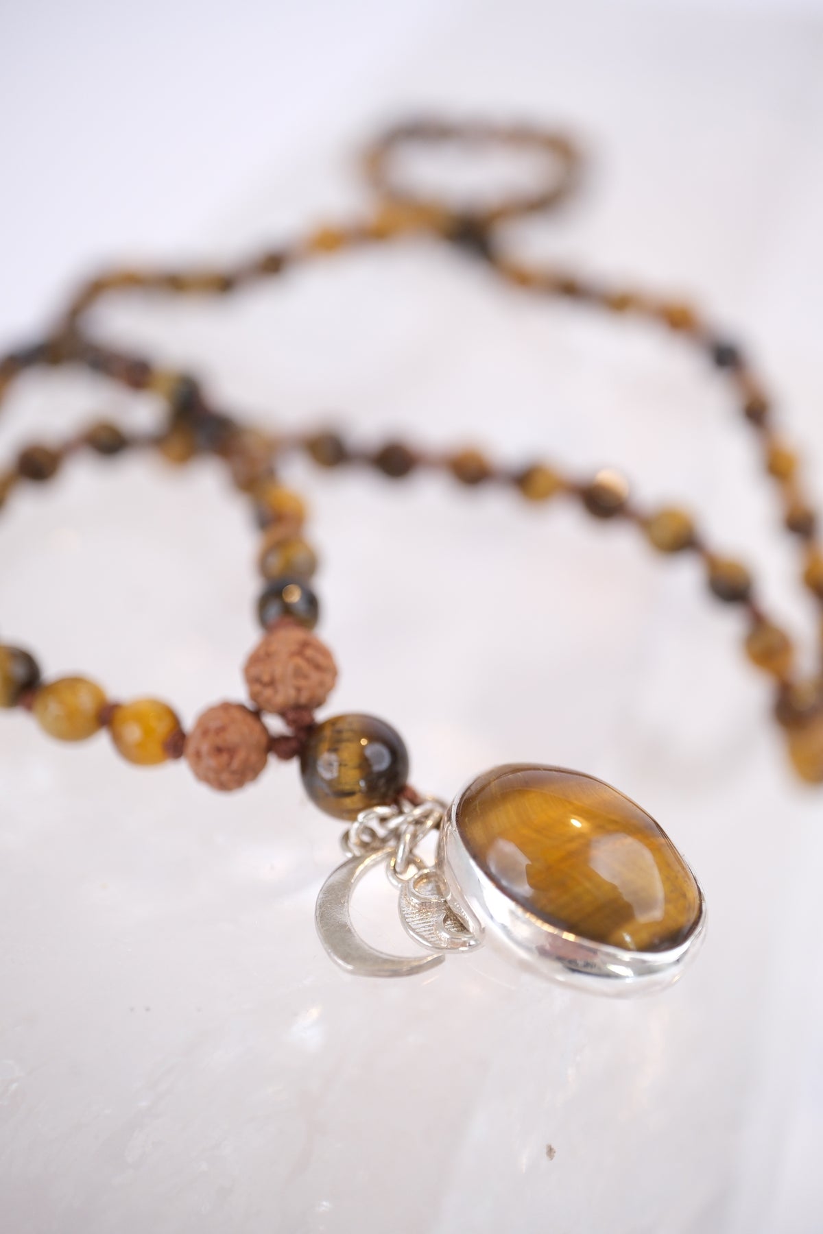 DHARA Flow Mala | Tigers Eye
