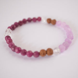 Ethereal Nobility | Ruby, Amethyst Herkimer Quartz