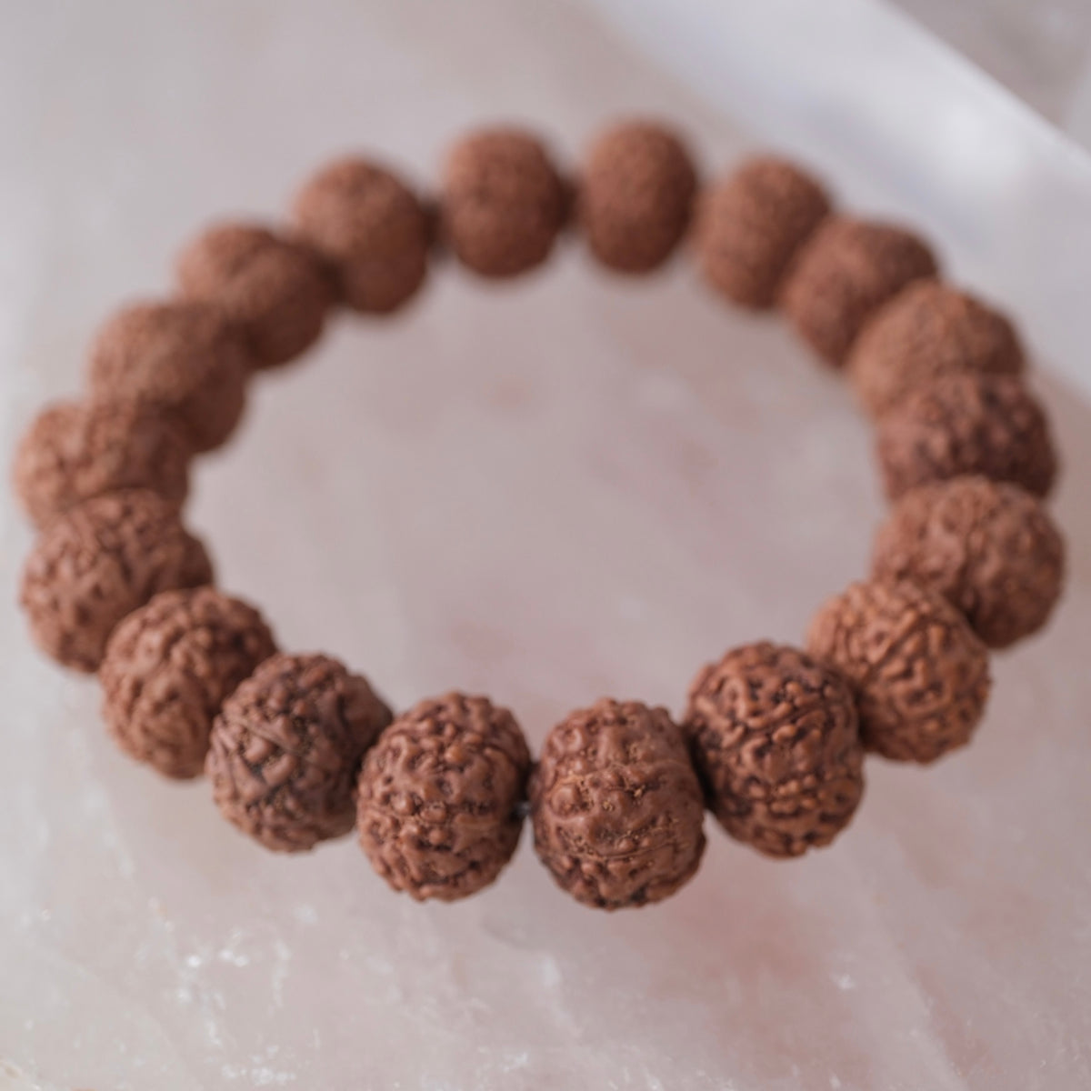 Lakshmi 7 Mukhi Rudraksha Temple bracelet