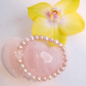 Gift of Divine Grace | Pink Akoya Pearl Bracelet