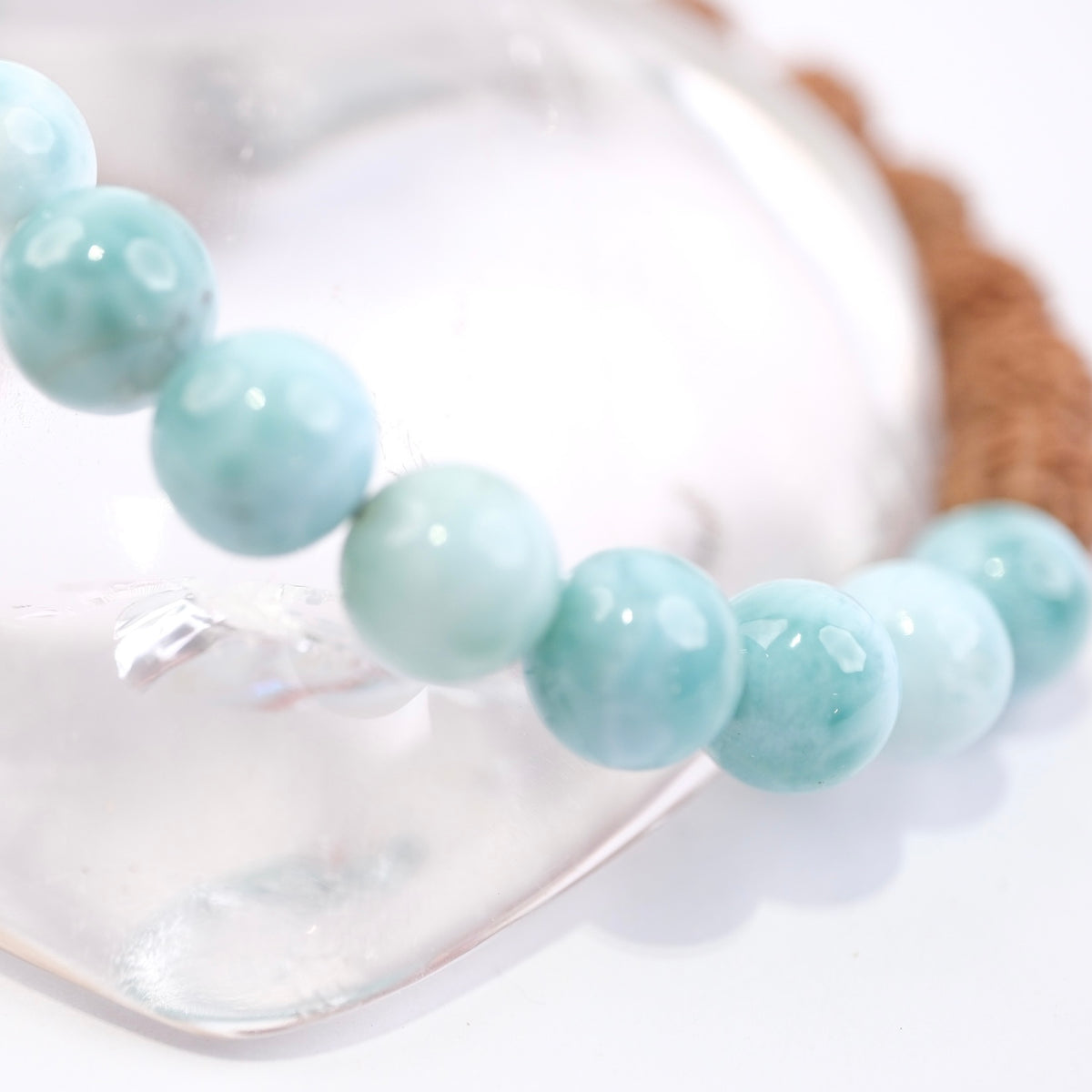 Himalayan Shiva LOKA | Larimar &amp; Rudraksha