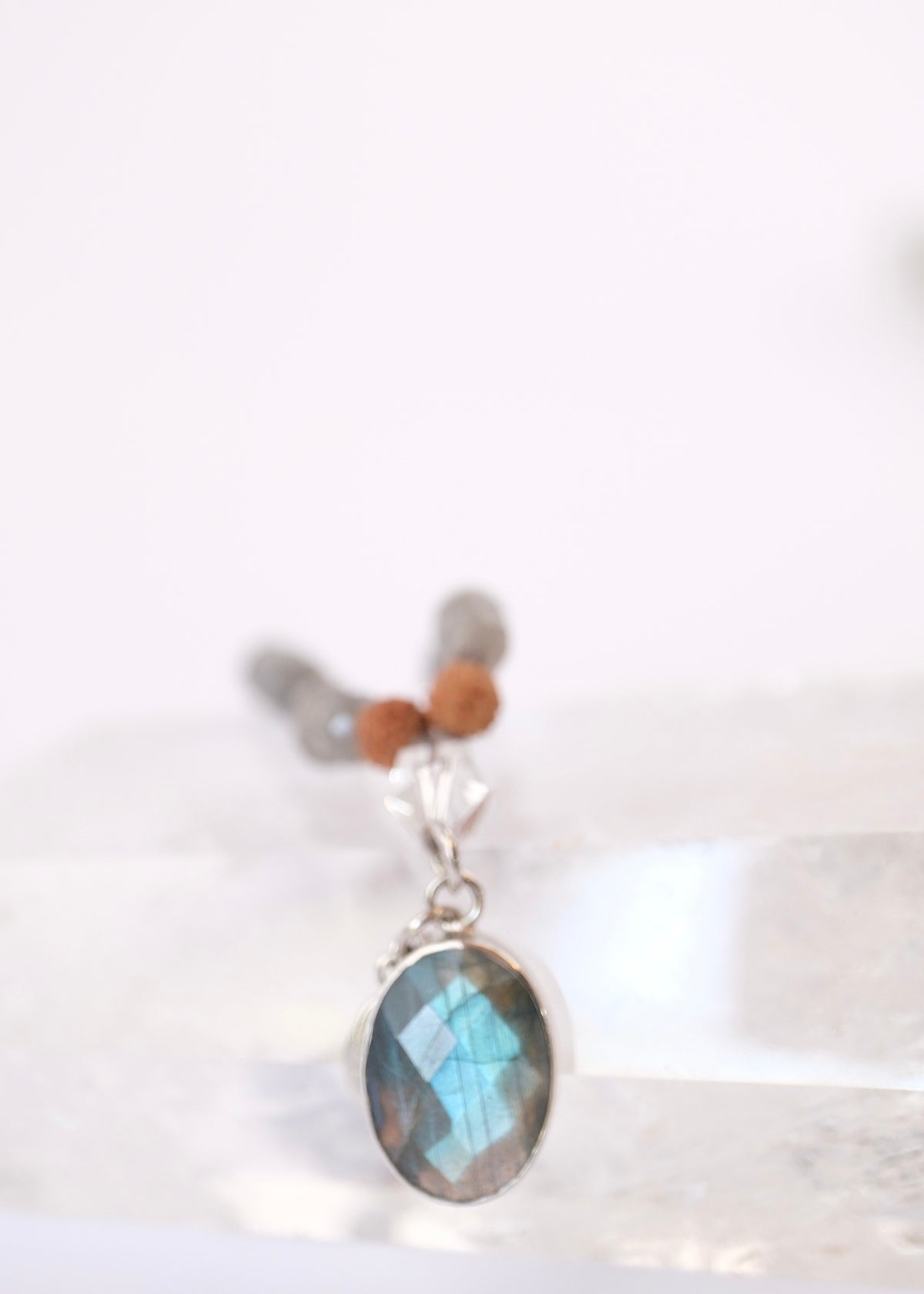 SOUL EXPRESSION Mala | Labradorite, Blue Lace Agate