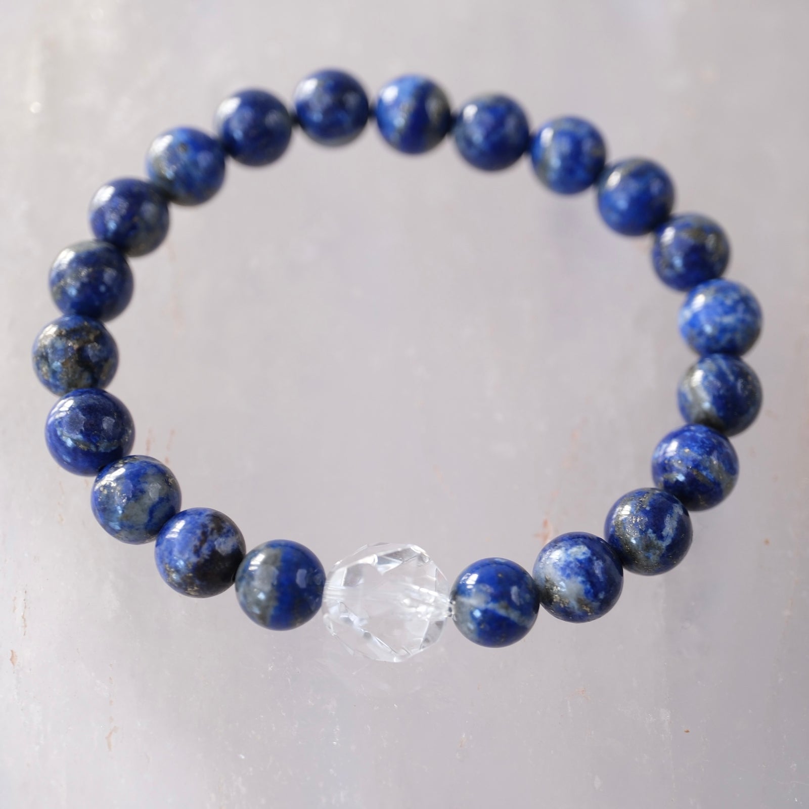 MOKSHA Expand & Empower | Lapis Lazuli, Herkimer bracelet