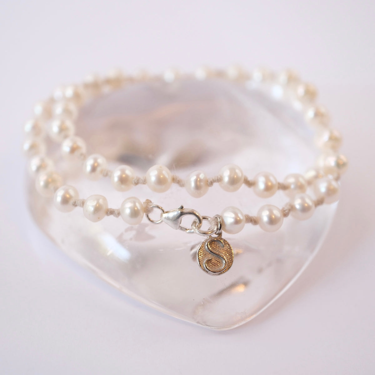 GRACE in LIFE Pearl wrap bracelet