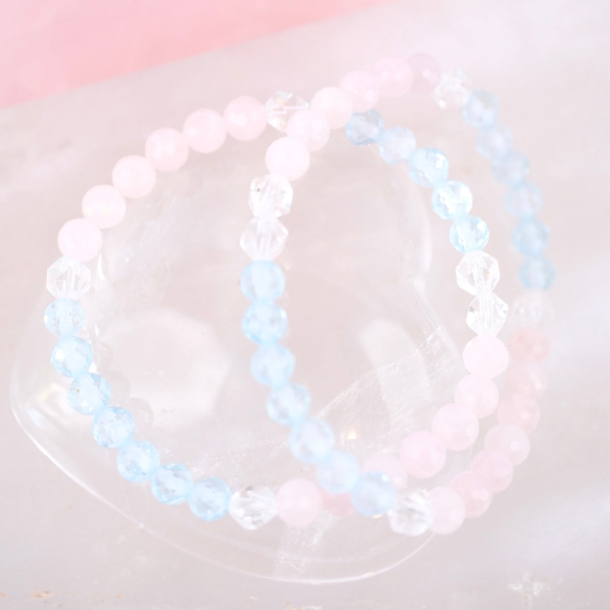 TRUE LOVE | Rose Quartz, Topaz