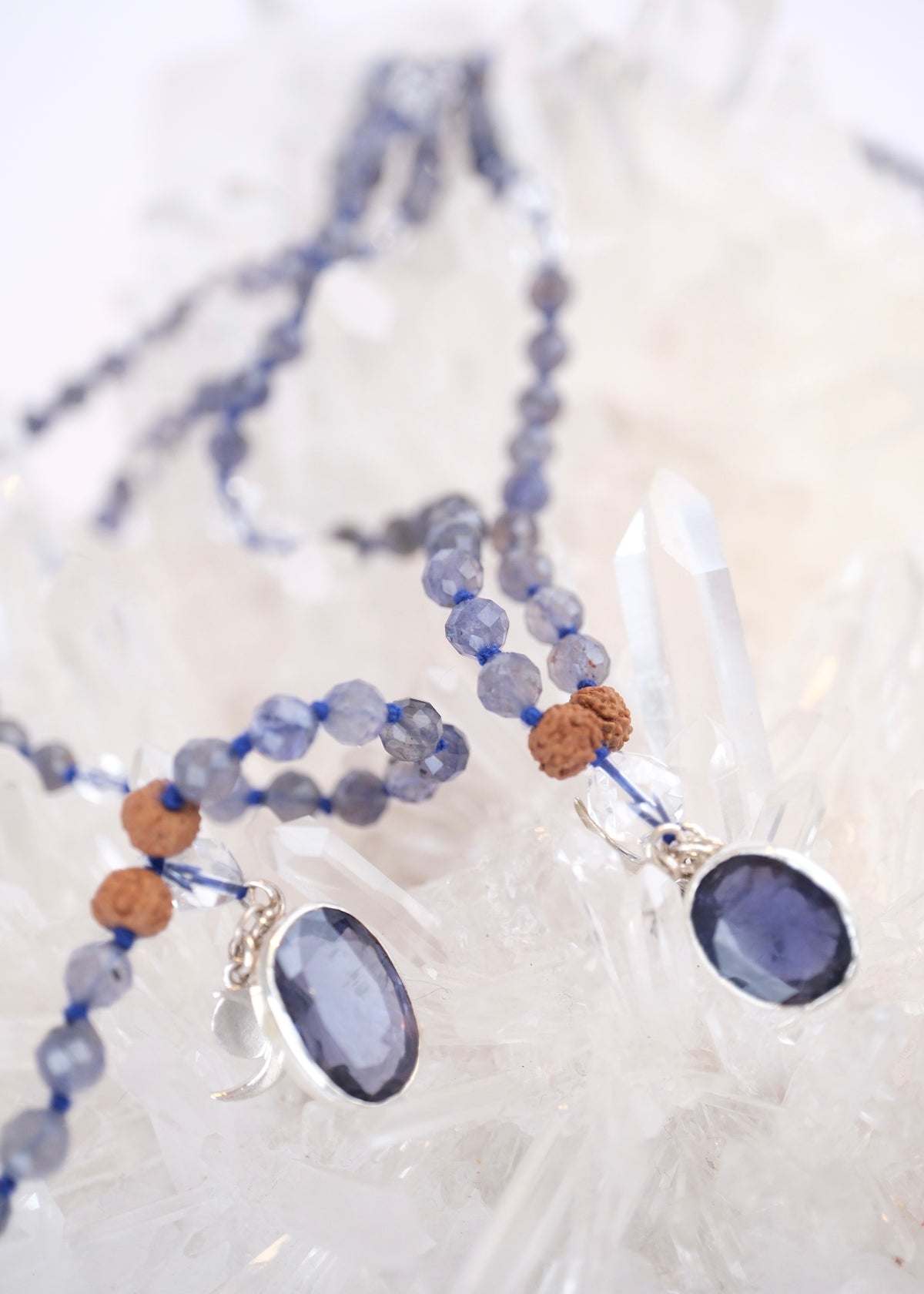 SHAMAN'S Iolite Mala | New Iteration with Iolite pendant