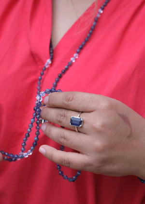 SHAMAN'S Iolite Mala | New Iteration with Iolite pendant