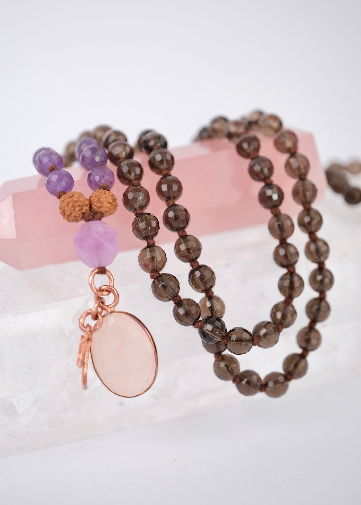 SUNDARI the Beauty of one&#39;s Essence | Removing Energy Blocks with Smoky, Rose and Amethyst Herkimer